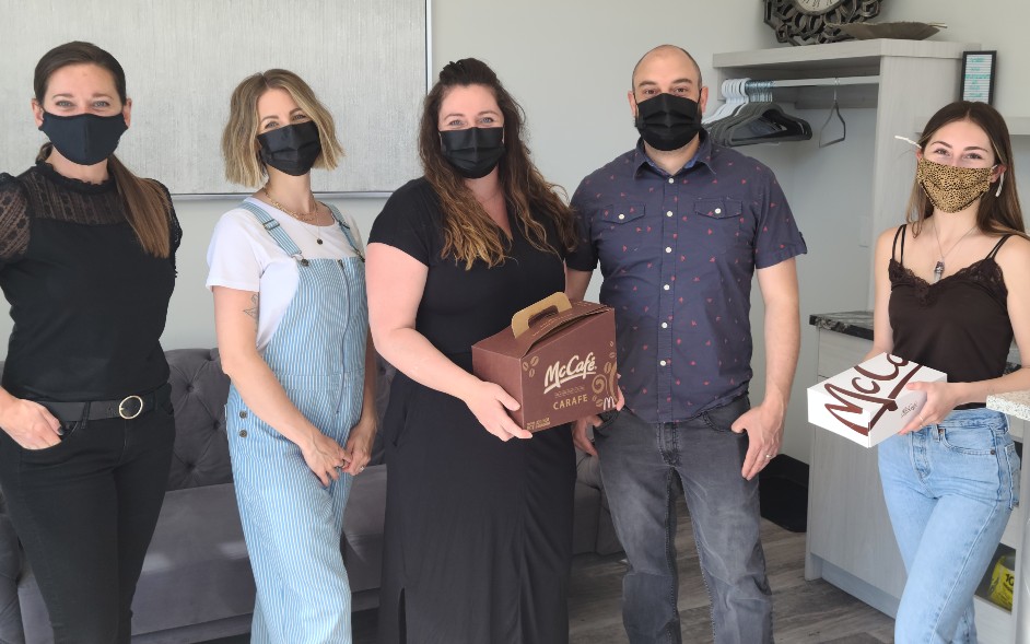 Blush Hair Studio makes the cut for The McCafe Coffee Break